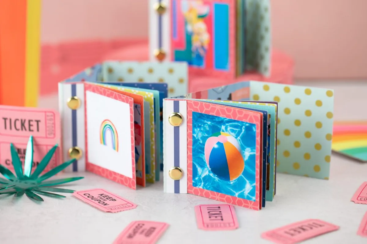 Materiały do scrapbookingu album DIY