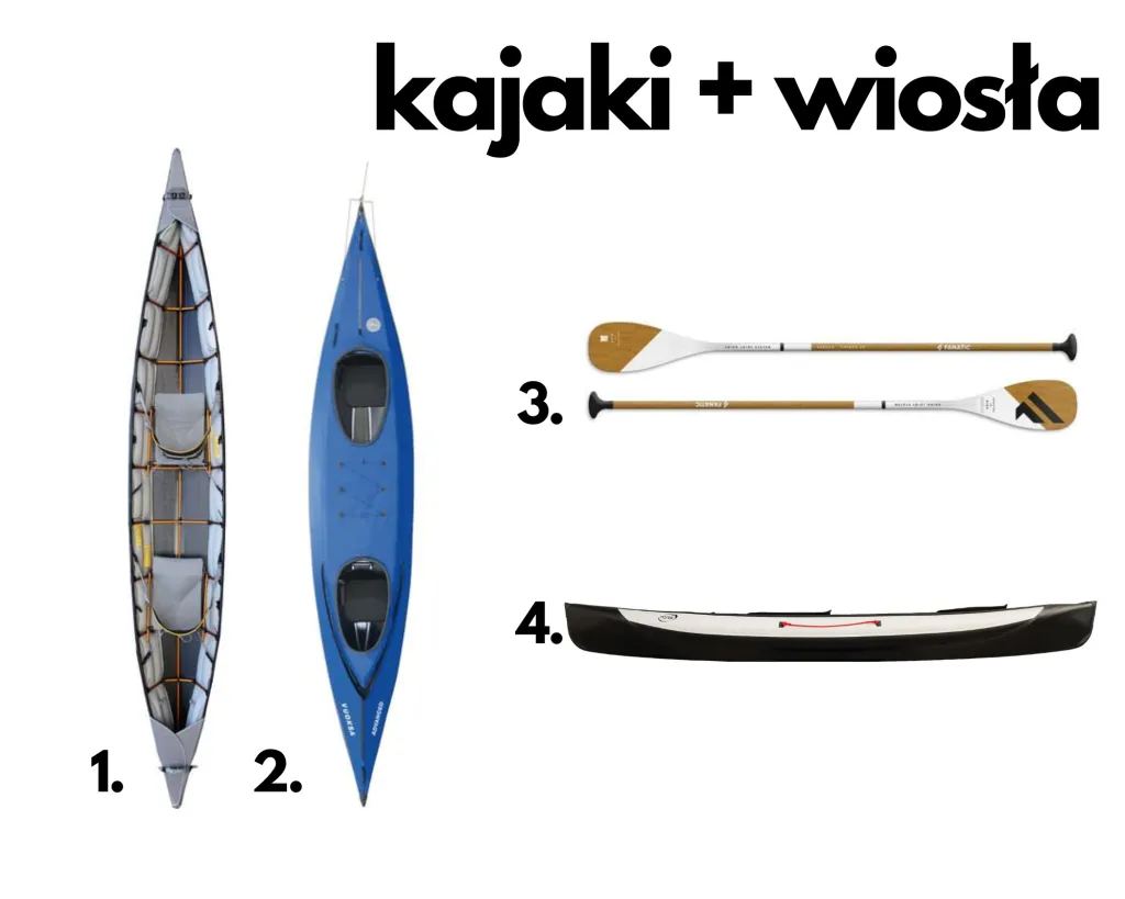 sprzęt na spływ jednodniowy vs kilkudniowy