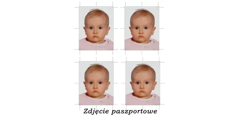 zdjęcie paszportowe dla niemowlaka