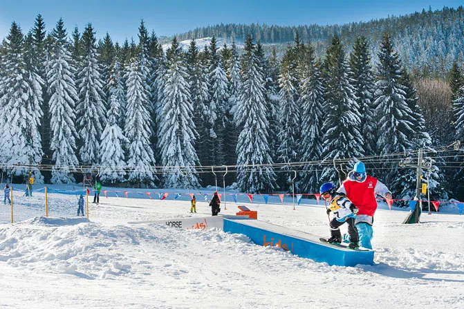 Czarna Góra Snowpark zawody eventy
