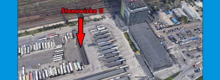 Dworzec Zachodni PKS Warszawa stanowiska