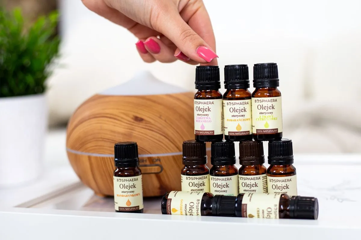 olejki eteryczne do nawilżacza powietrza różne typy