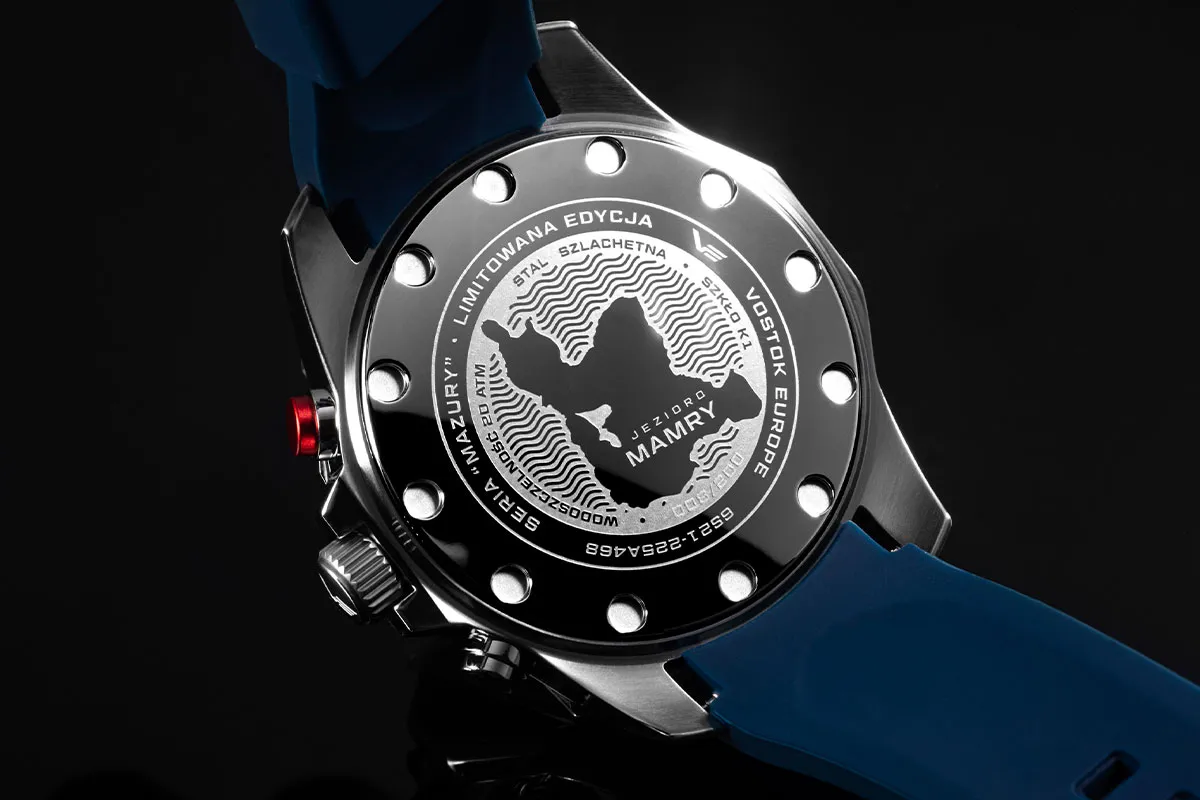 Dekiel zegarka Citizen z numerem seryjnym