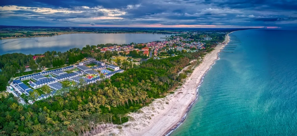 Plaża Mielno lato atrakcje