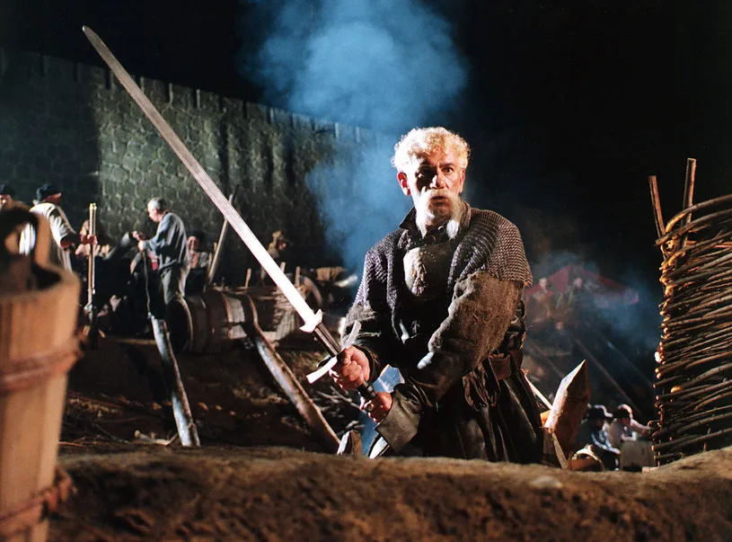 Wiktor Zborowski jako Longinus Podbipięta w Ogniem i mieczem