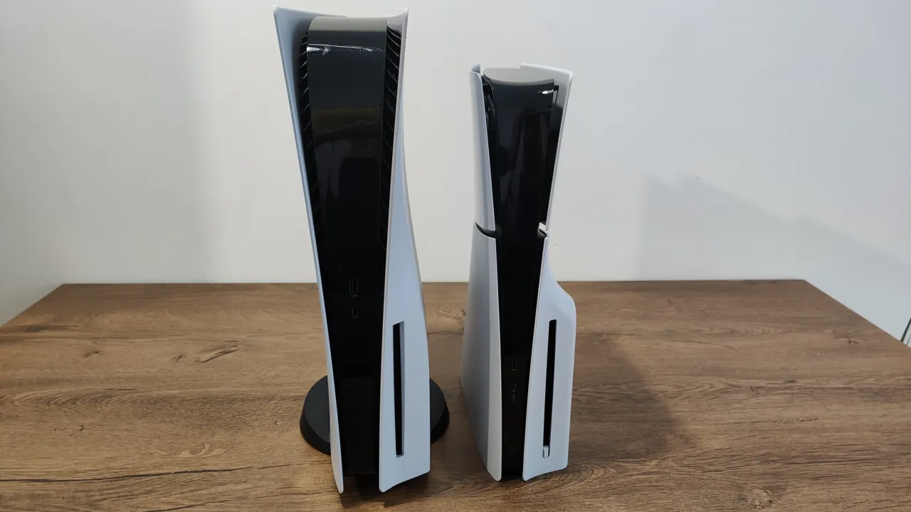 por&oacute;wnanie modeli PS5 Fat Slim Pro