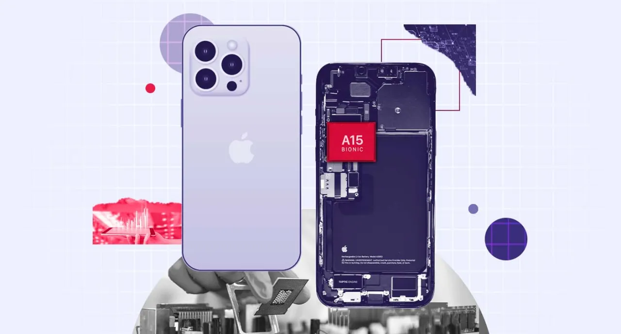 iPhone 13 A15 Bionic chip