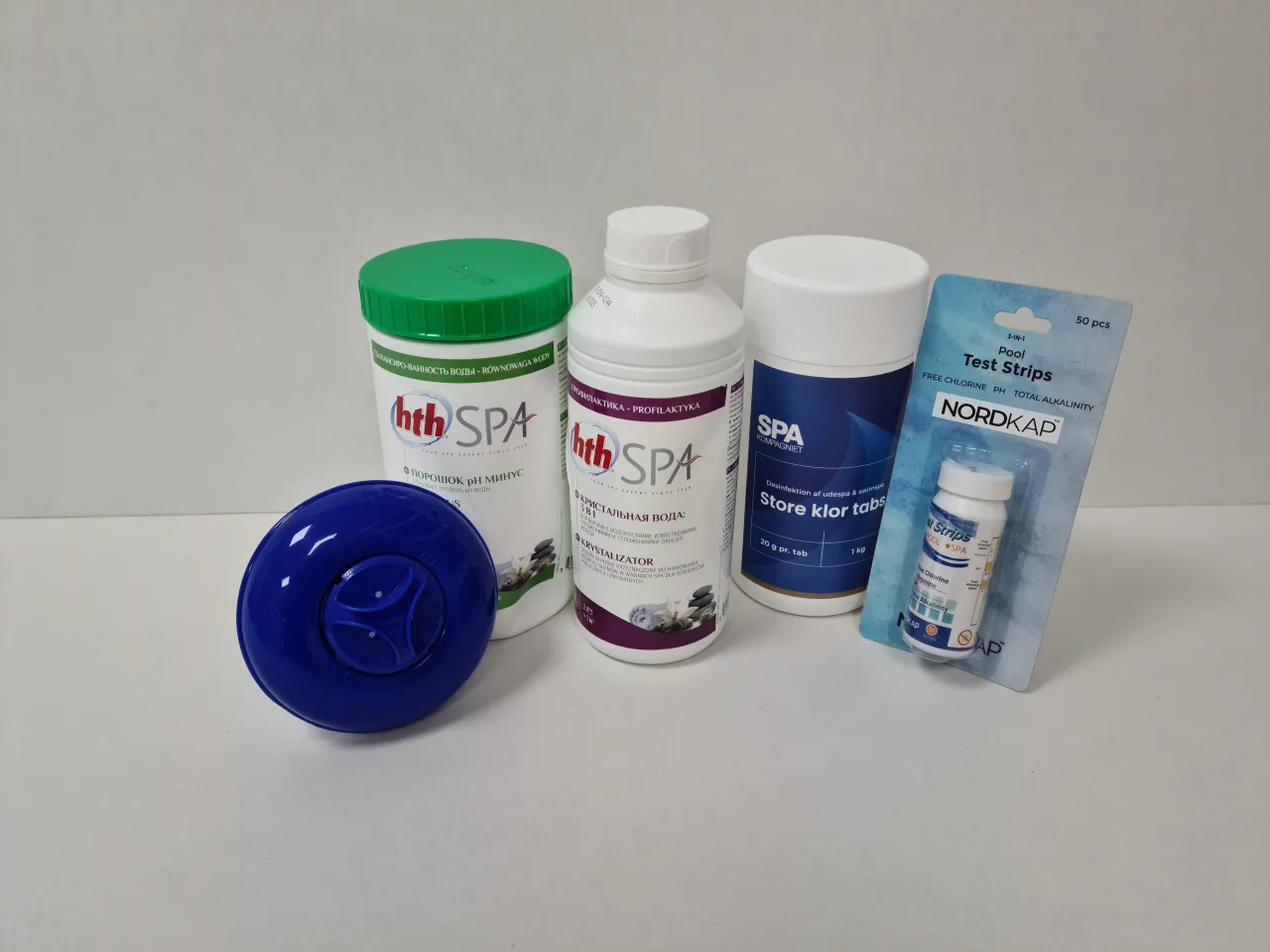 Zestaw startowy chemia do jacuzzi dla początkujących