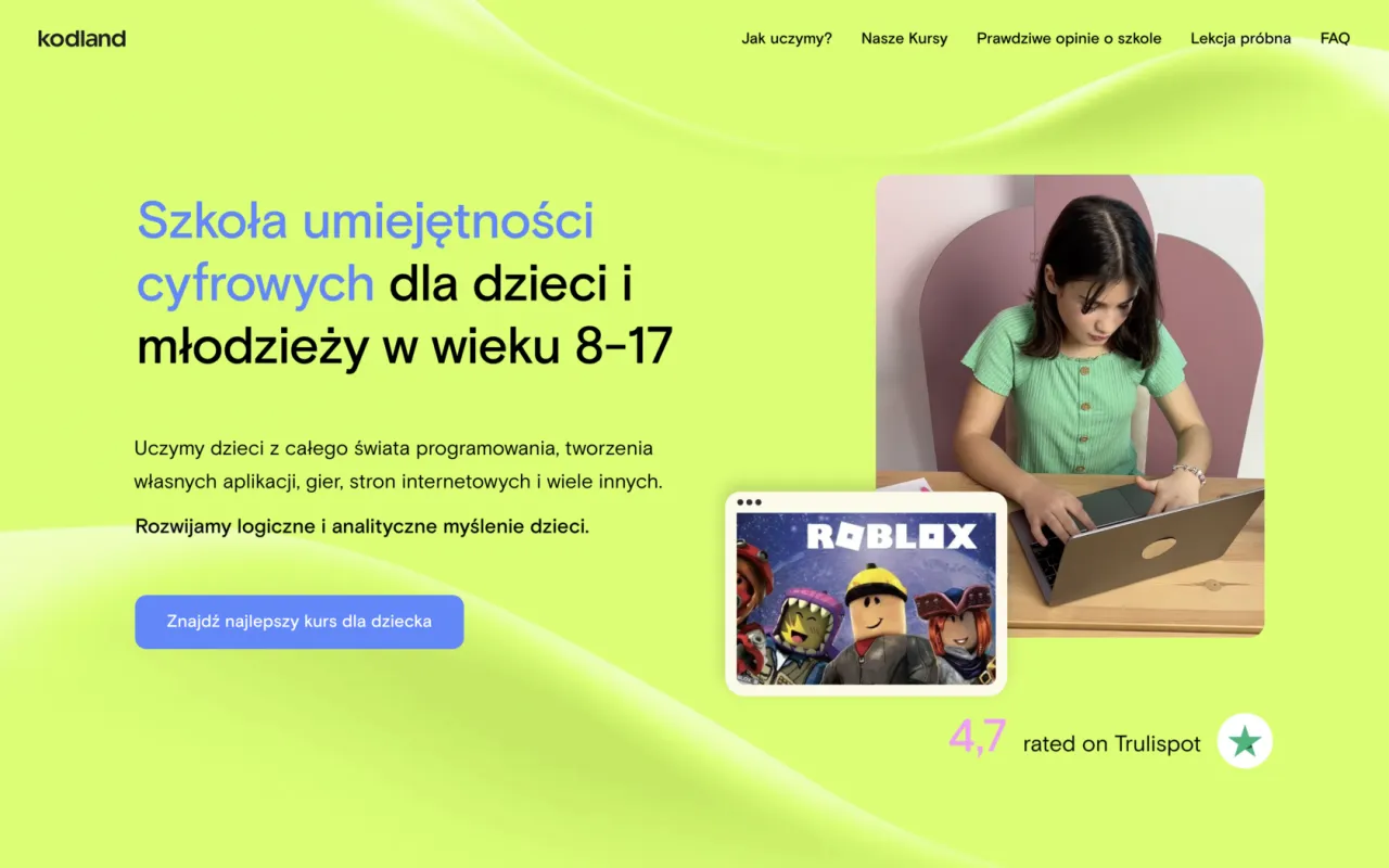 Rodzic analizujący oferty kurs&oacute;w dla dzieci