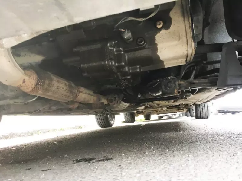 wyciek oleju skrzynia biegów