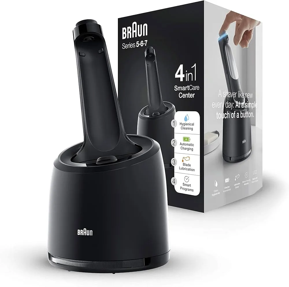 stacja czyszcząca golarki elektrycznej jak działa