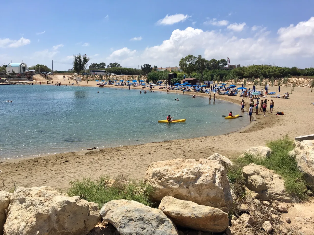 Temperatura wody na Cyprze w r&oacute;żnych miesiącach