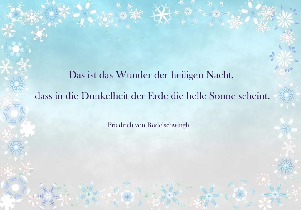 Klassische Weihnachtszitate Dichter