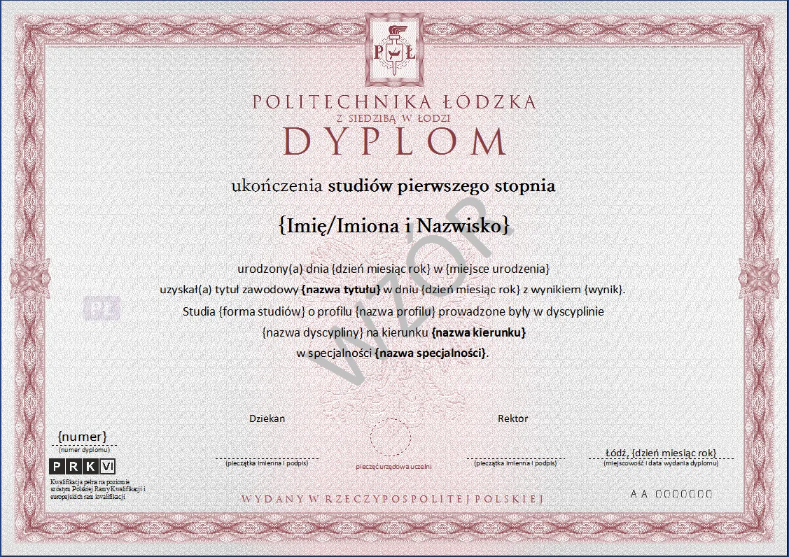 dyplom ukończenia studiów doktoranckich