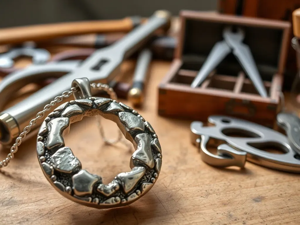 Czyszczenie biżuterii z cynku