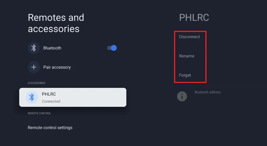 telewizor philips podłączone urządzenia bluetooth