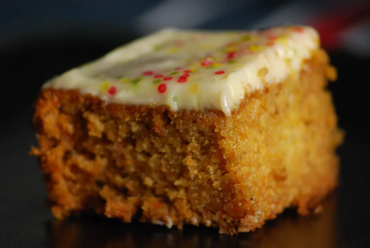 zakalec w cieście marchewkowym