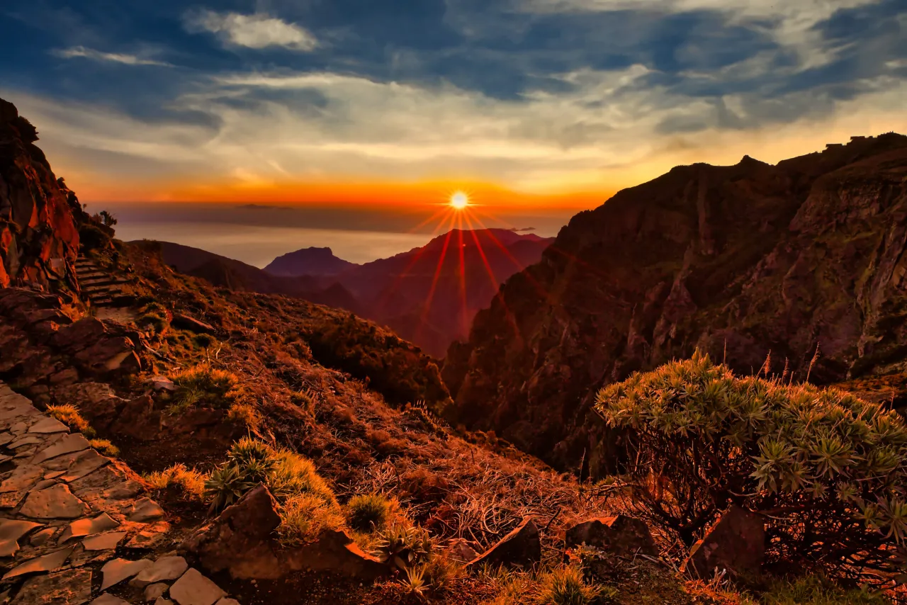 Zapierający dech w piersiach krajobraz naturalny Europy