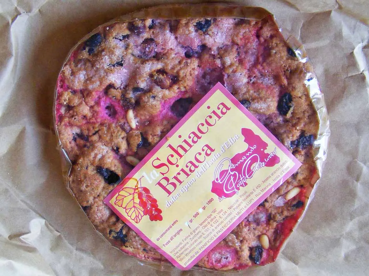 prodotti tipici isola d'elba gastronomia espositore