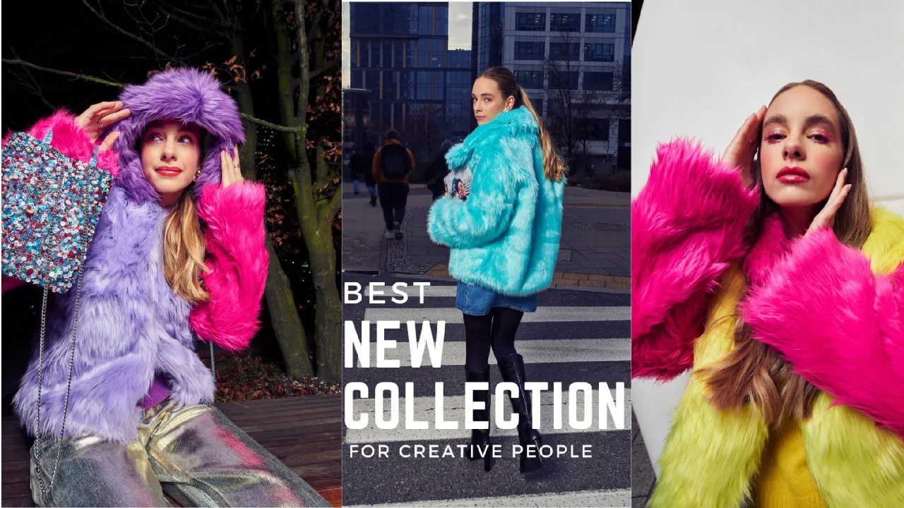 Kolorowe futra i odważne stylizacje z nowej kolekcji. Wyraź siebie!