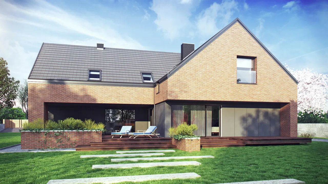 budowa domu jednorodzinnego z cegły