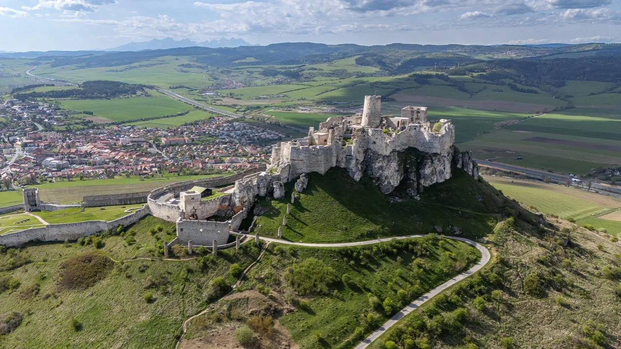 Zamek Spiski panorama