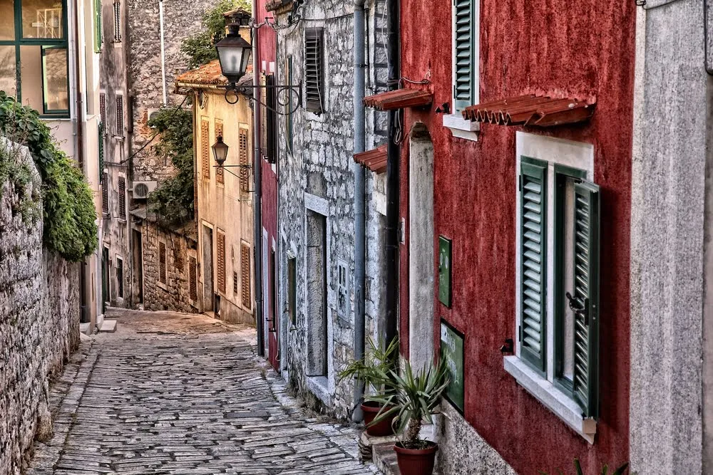 Rovinj stare miasto
