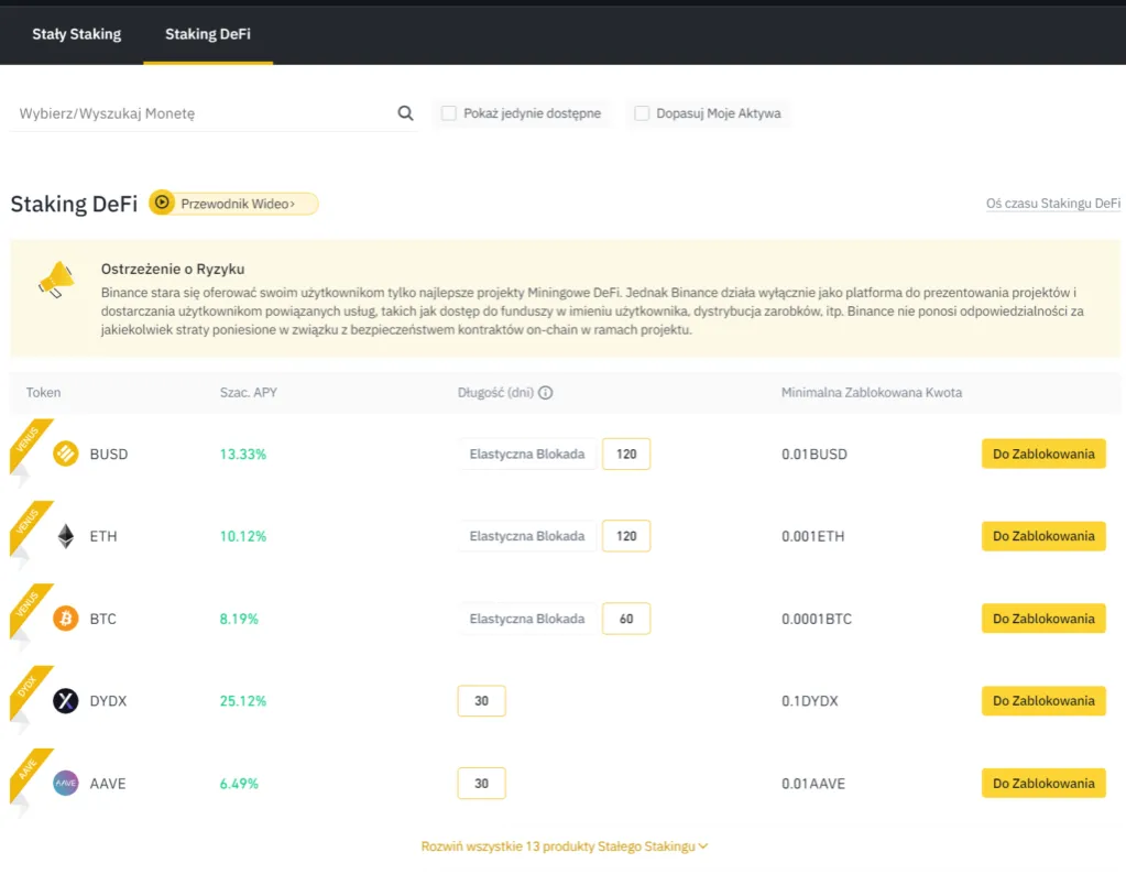 Zdjęcie Binance staking co to - jak zyskać na kryptowalutach bez ryzyka