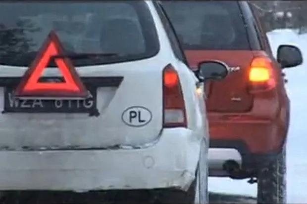 oznakowanie pojazdu holowanego trójkąt