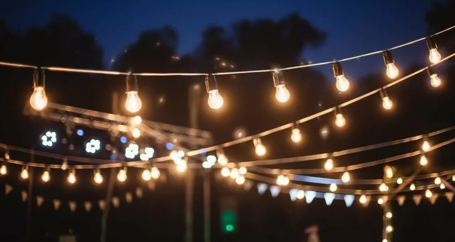 girlandy świetlne impreza
