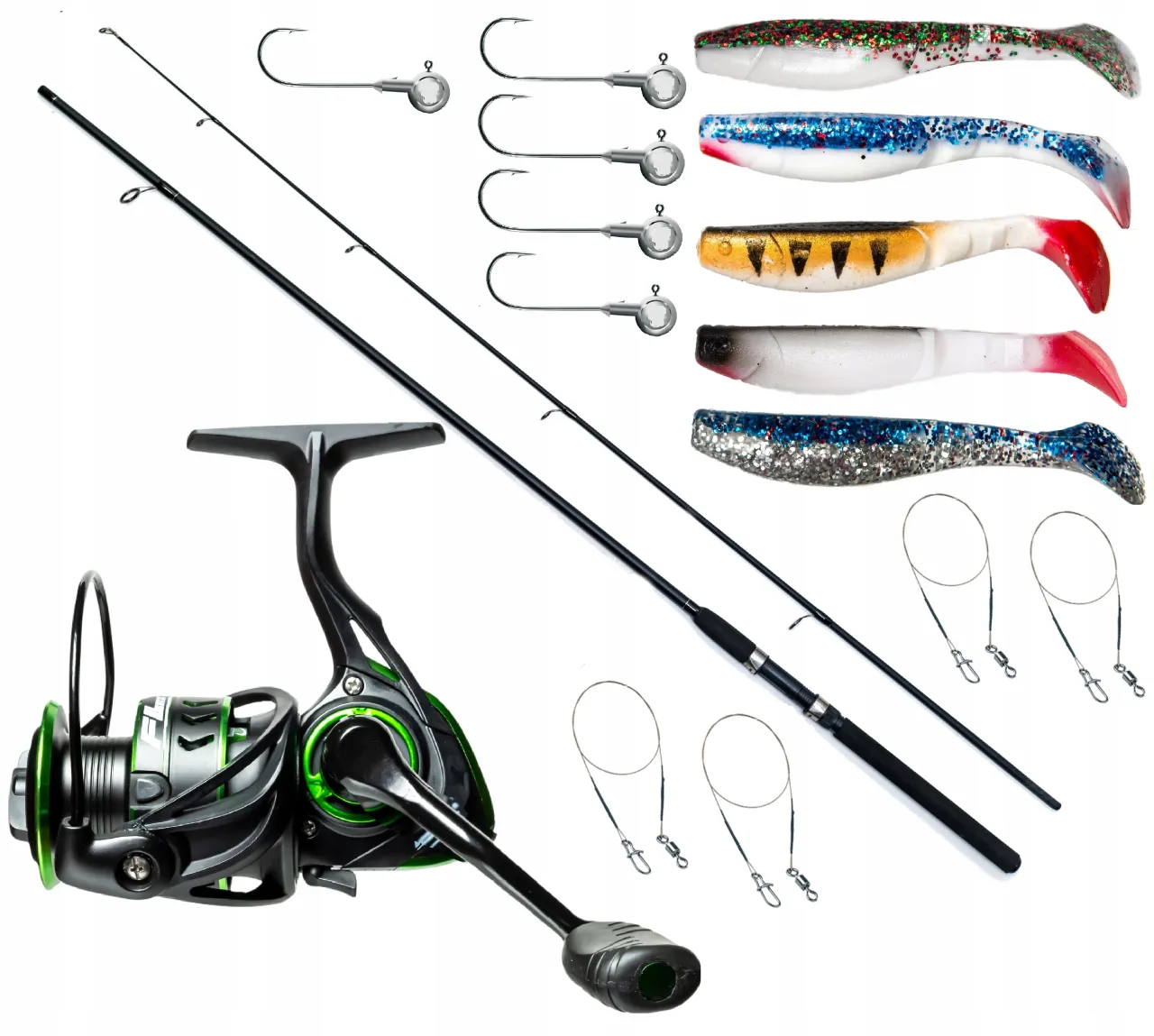 kompletny zestaw wędki spinningowej