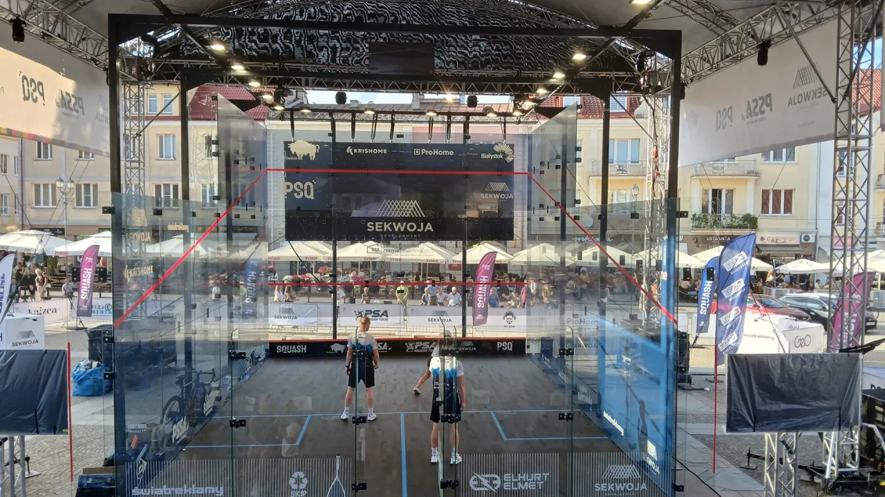 kort do squasha białystok