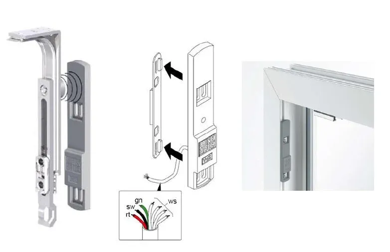 kontaktrony na oknach i drzwiach