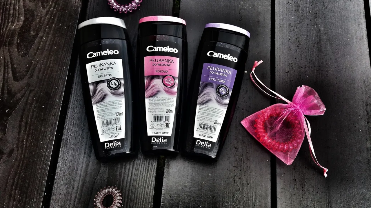 Płukanki Cameleo kolory i efekty