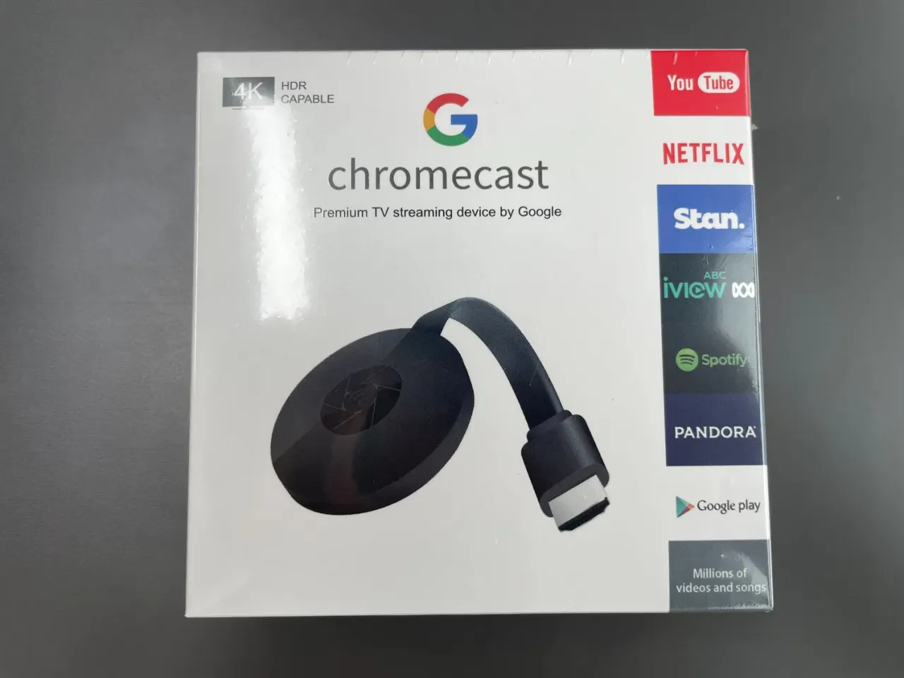 Chromecast Miracast AirPlay devices