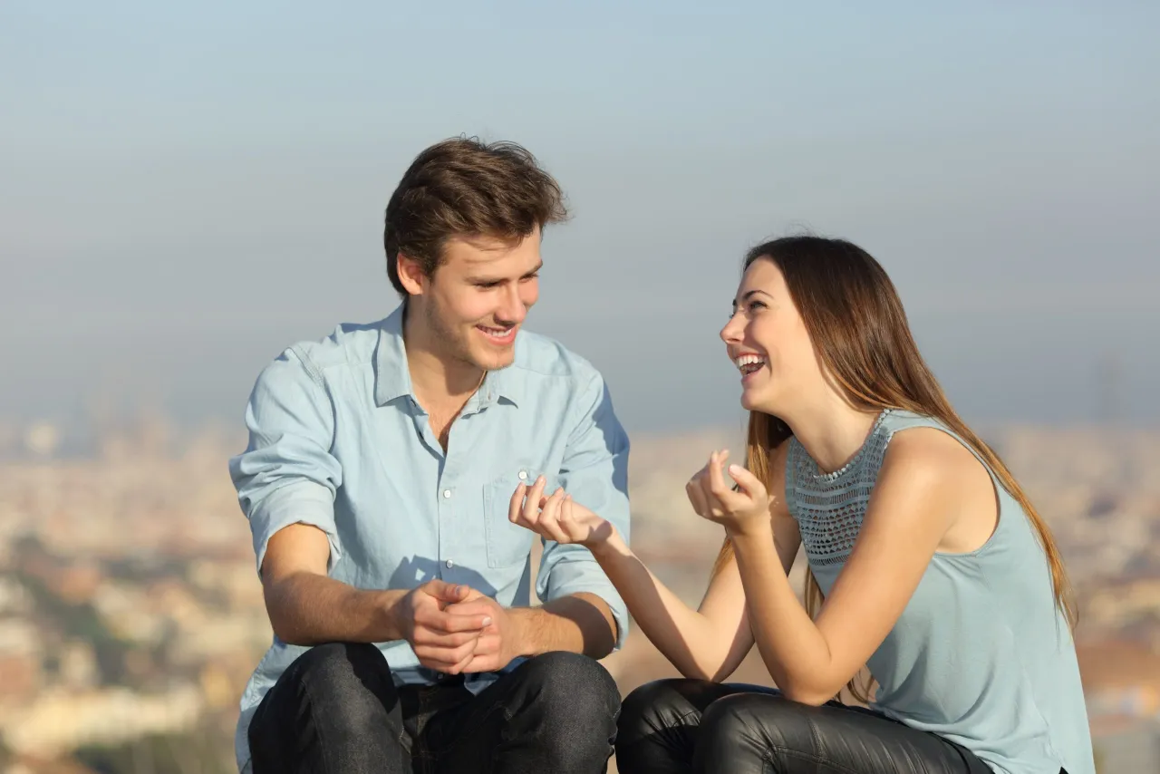 para rozmawiająca o przyszłości wyzwania związek