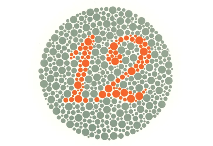 testy daltonizmu tablice ishihary