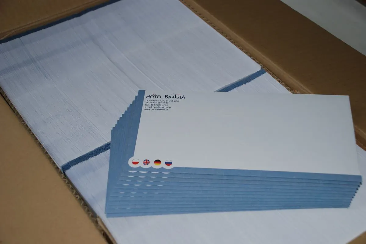 Koperty DL, C5, C4 oraz drukarka biurowa