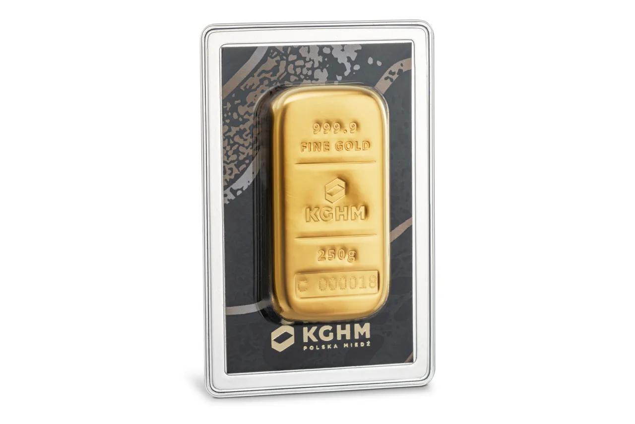 KGHM wydobycie złota w Polsce