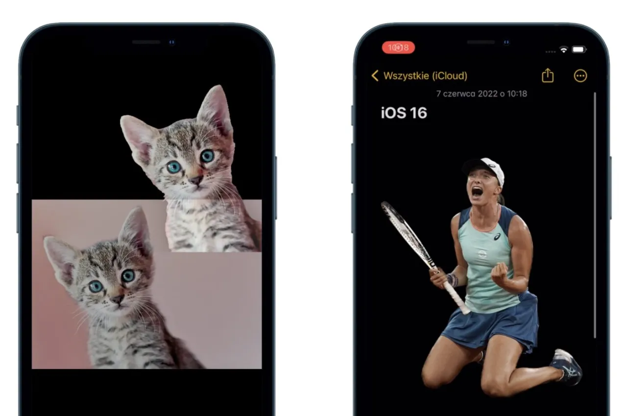 iPhone wycinanie obiektu z tła