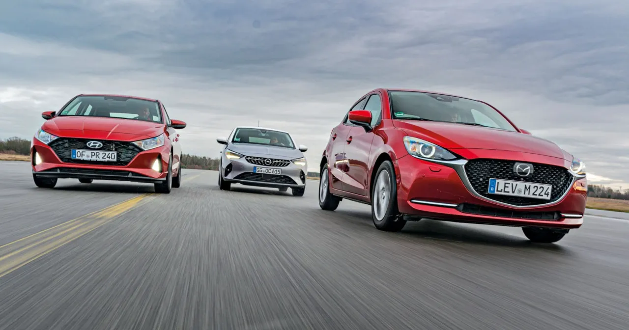 Hyundai i20 porównanie wymiarów z konkurencją