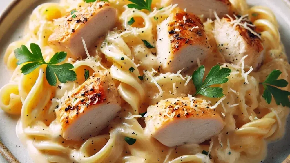 spaghetti z mascarpone gotowe danie