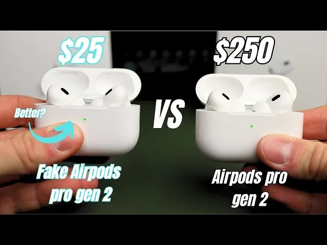 airpods pro 2 fake vs original vergleich