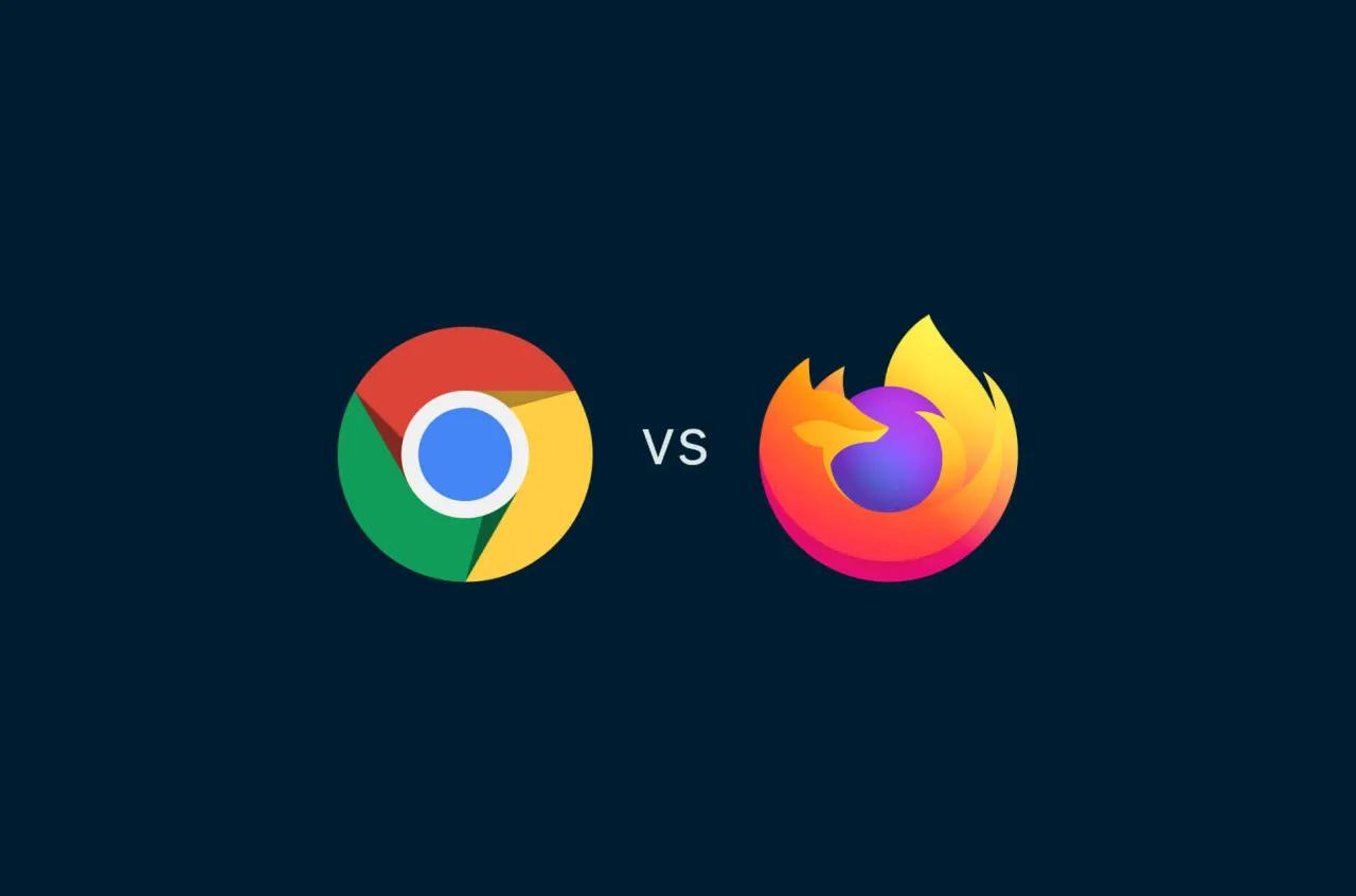 Logo Google Chrome kontra logo Firefox. Która jest najlepsza przeglądarka internetowa?