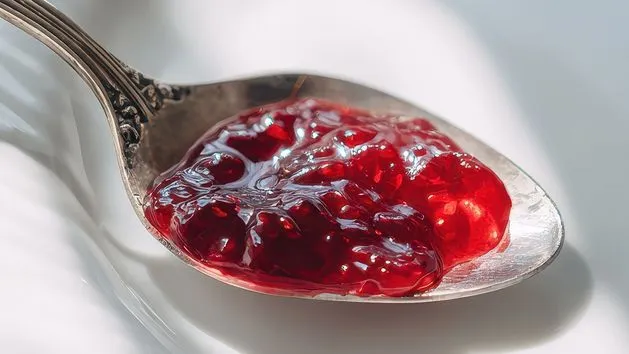 test zimnego talerzyka galaretka