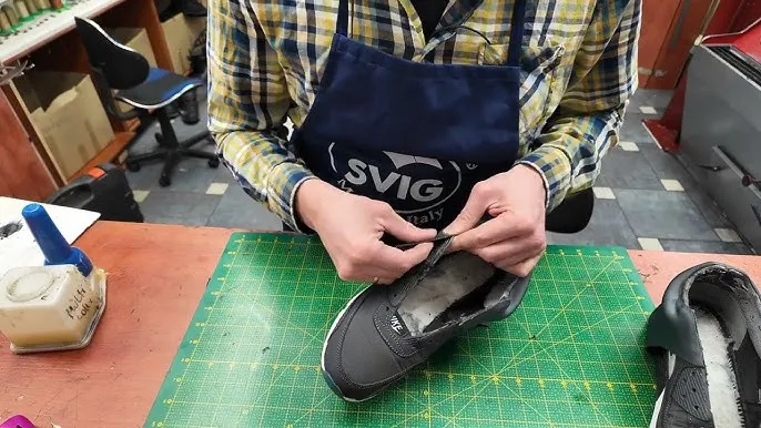 montaż wklejanych zapiętek do butów instrukcja