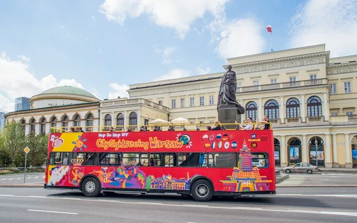 City Sightseeing bus Warszawa Dworzec Centralny