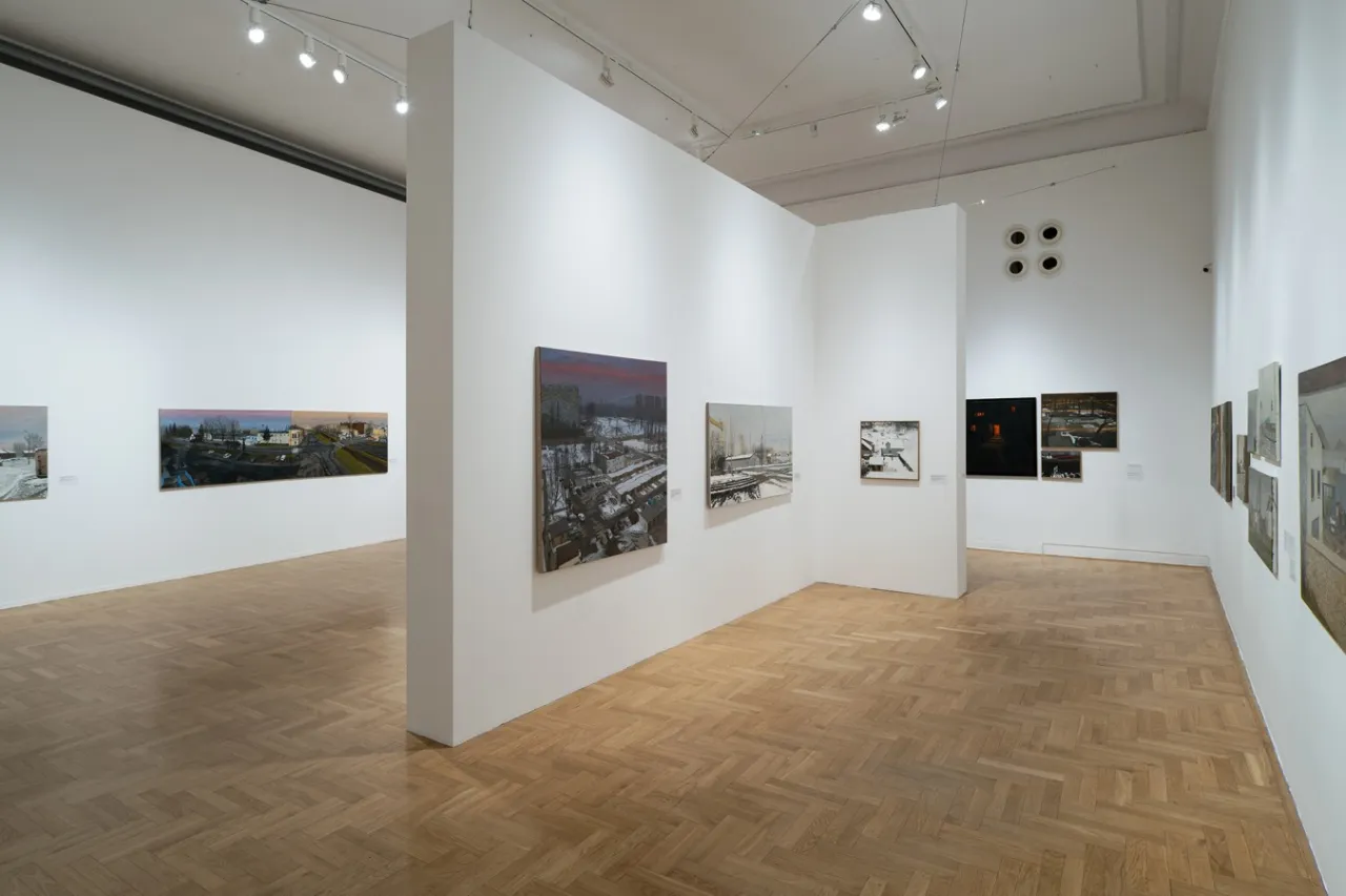 Malarstwo Krzysztofa Klimka pejzaż miejski