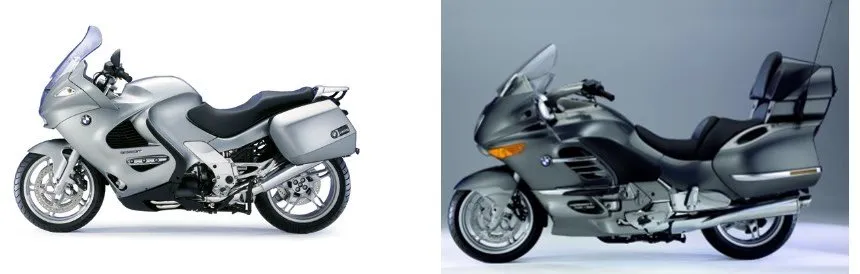 BMW K 1200 LT przed i po liftingu porównanie