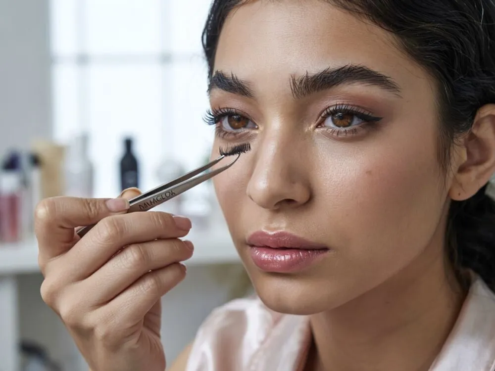 przygotowanie powieki pod rzęsy magnetyczne